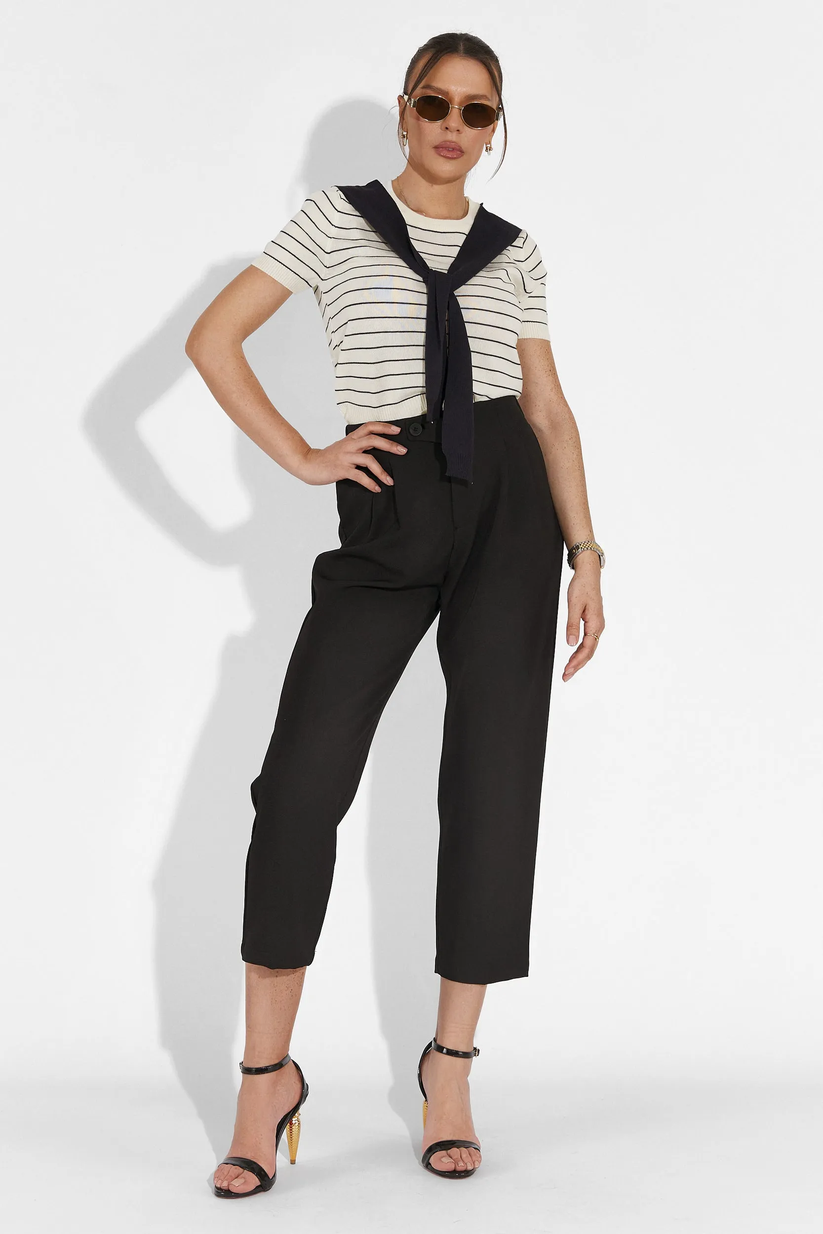 Pantaloni dama casual negri Alvaro Bogas sold by bogas product image thumbnail 4