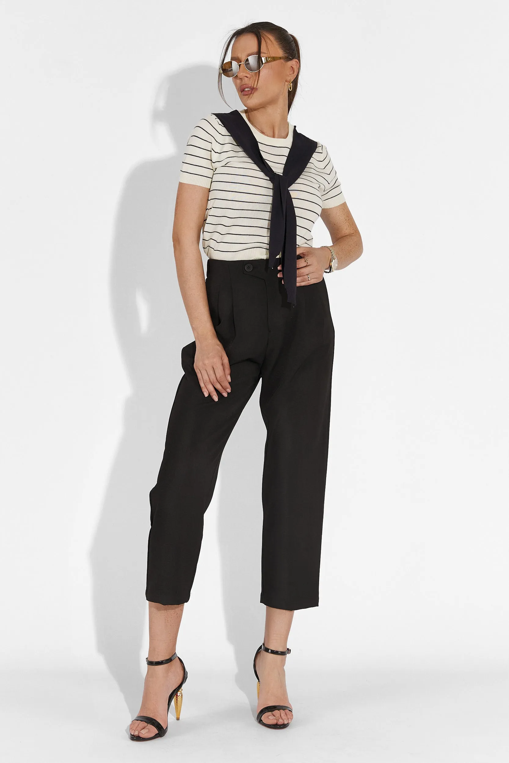 Pantaloni dama casual negri Alvaro Bogas sold by bogas product image thumbnail 2