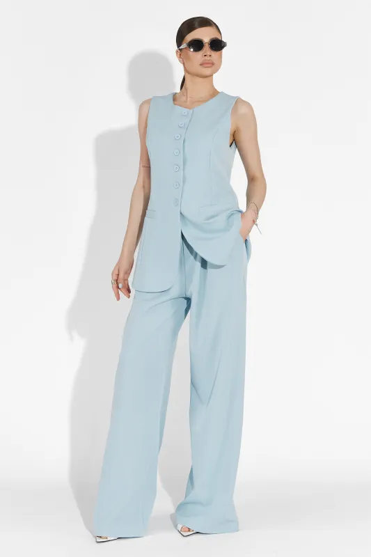 Compleu cu pantaloni lungi bleu Pepers Bogas sold by bogas