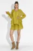 Compleu cu fusta pantalon verde lime Sabryna Bogas sold by bogas