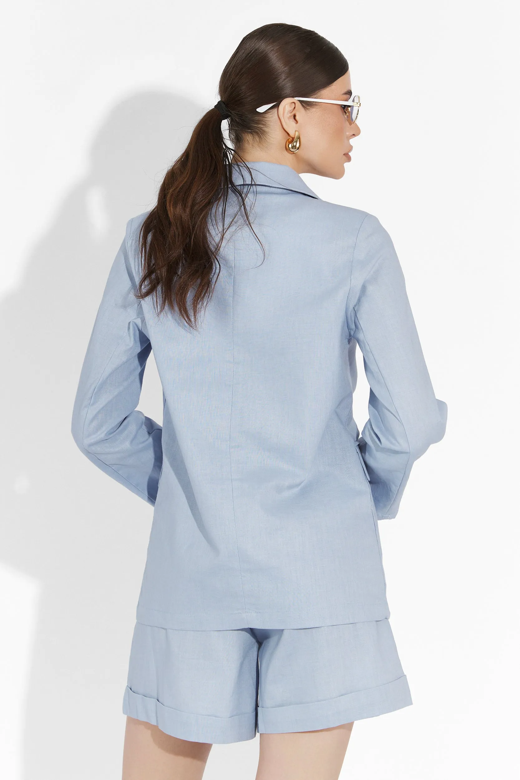 Compleu cu pantaloni scurti bleu Dodle Bogas sold by bogas product image thumbnail 3