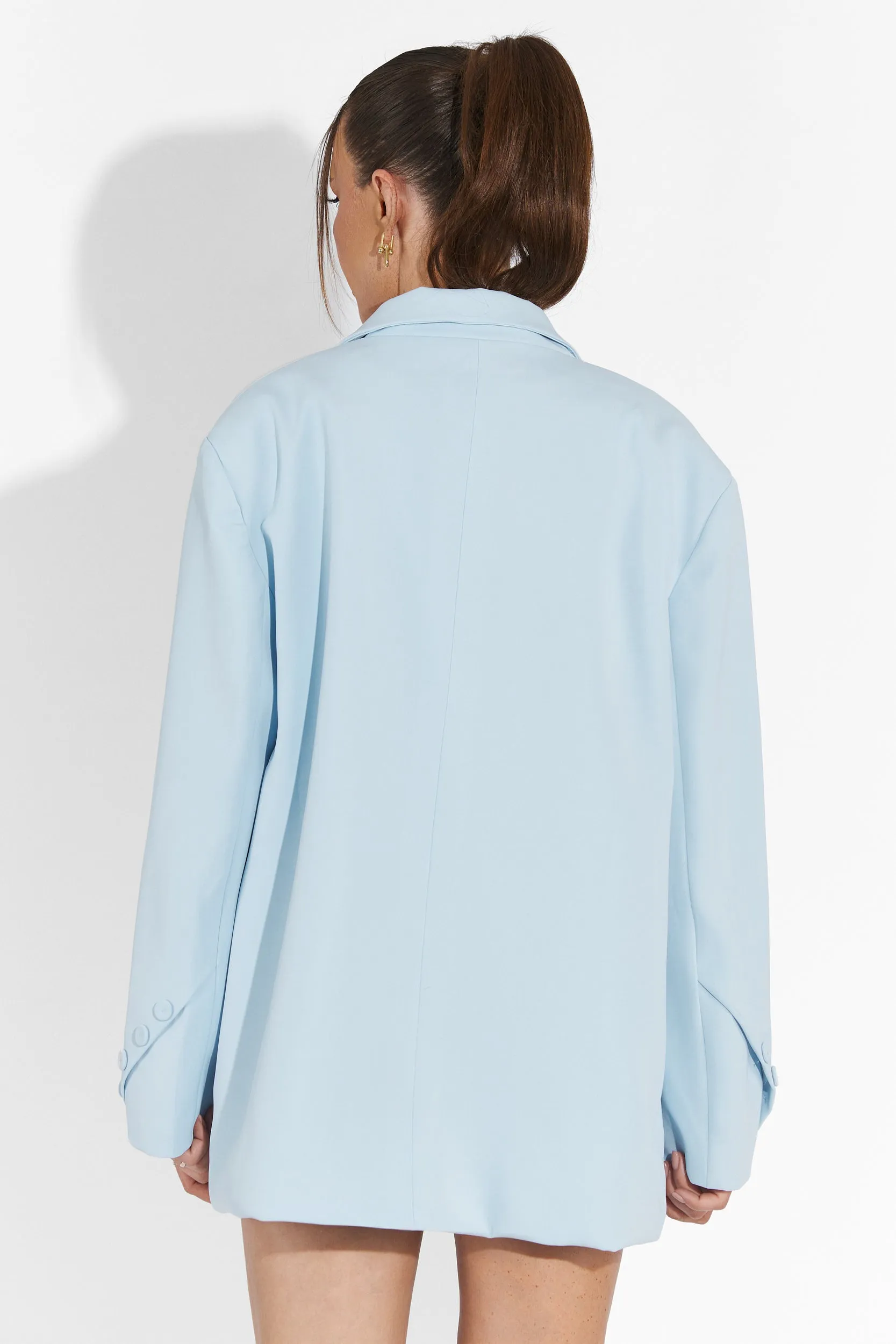 Compleu cu pantaloni scurti bleu Smozy Bogas sold by bogas product image thumbnail 3