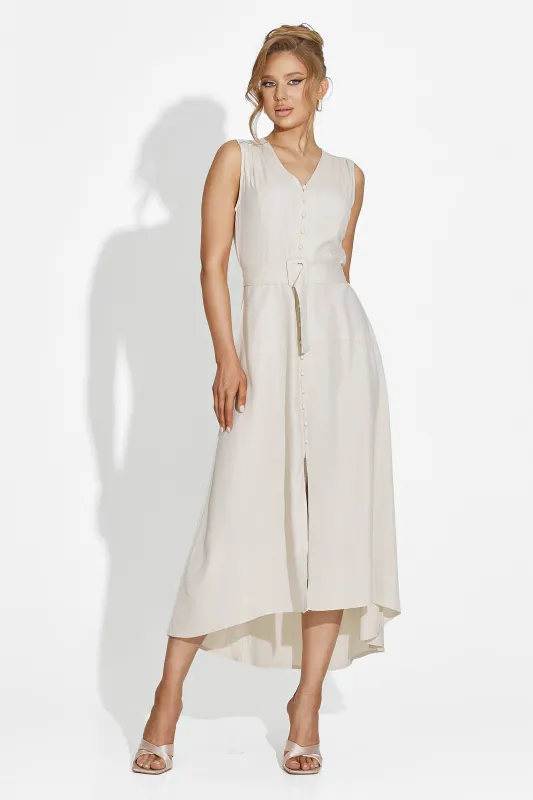 Rochie dama lunga bej Anasty Bogas sold by bogas