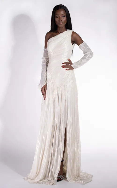 Rochie dama lunga crem Penye Bogas sold by bogas