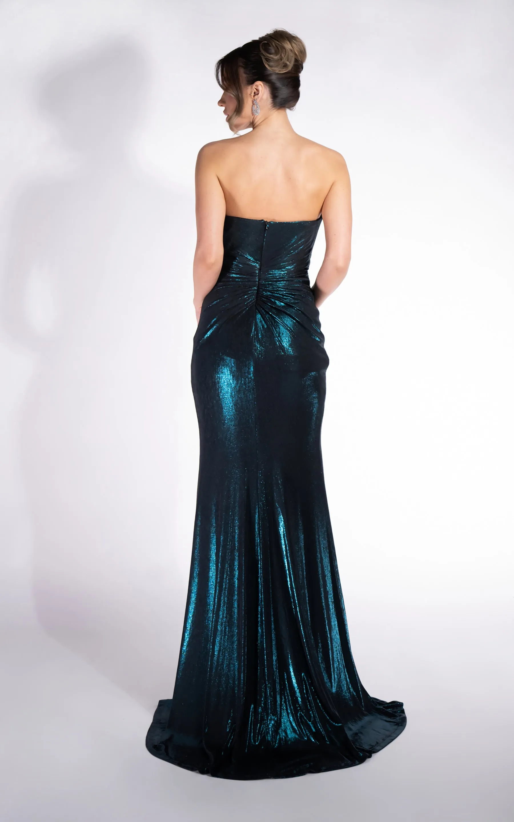 Rochie dama lunga verde Claudya Bogas sold by bogas product image thumbnail 2