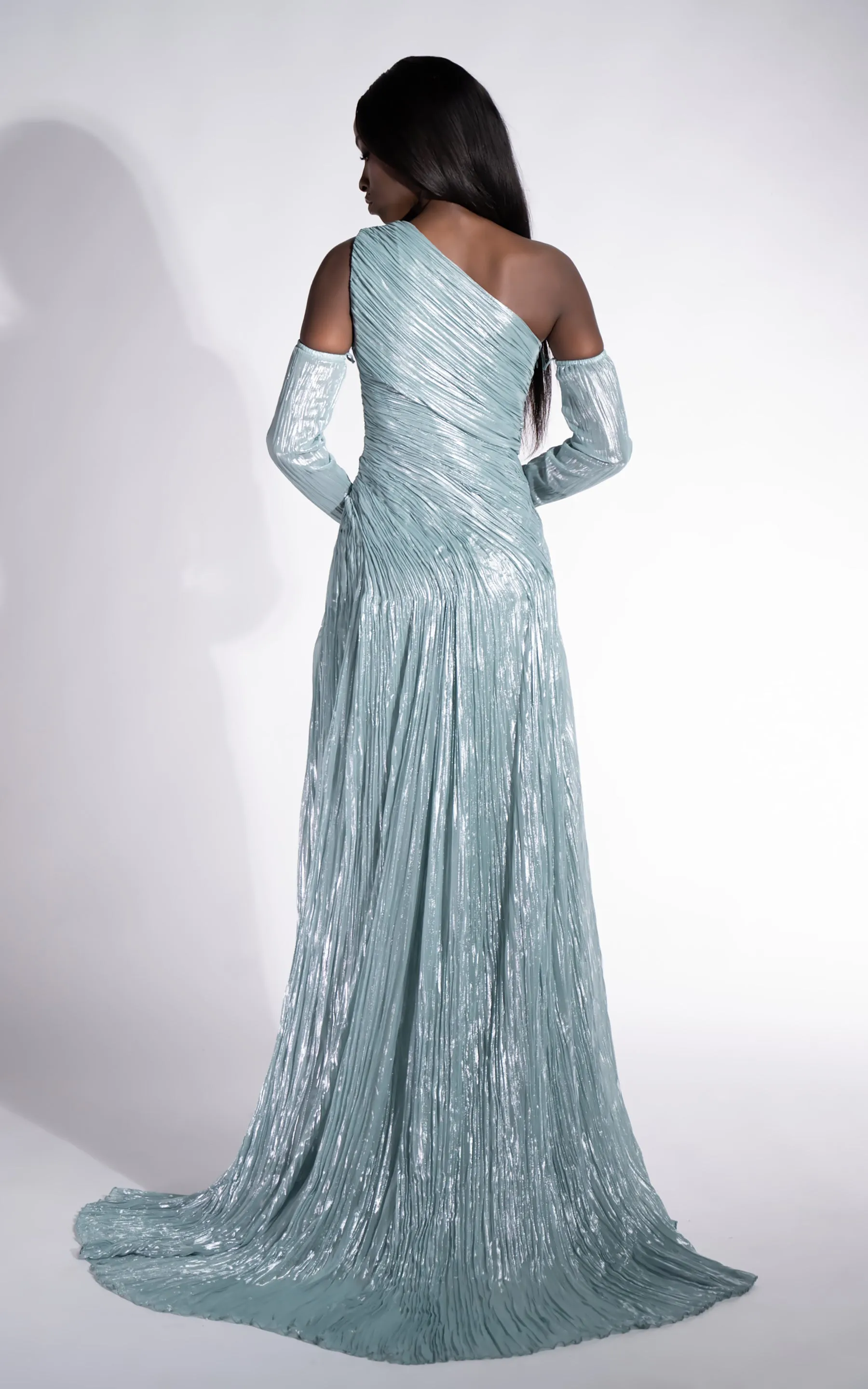 Rochie dama lunga turcoaz Penye Bogas sold by bogas product image thumbnail 3