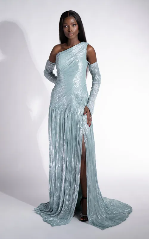 Rochie dama lunga turcoaz Penye Bogas sold by bogas