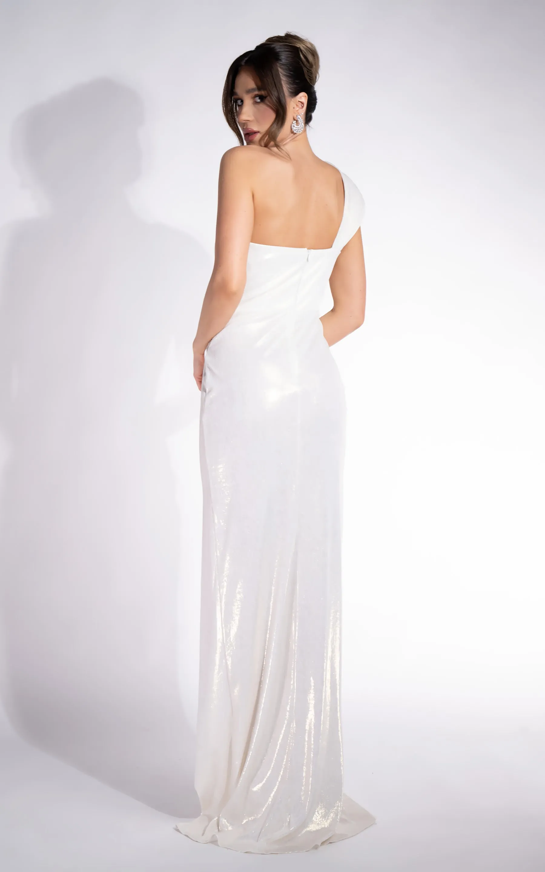Rochie dama lunga alba Chantela Bogas sold by bogas product image thumbnail 2
