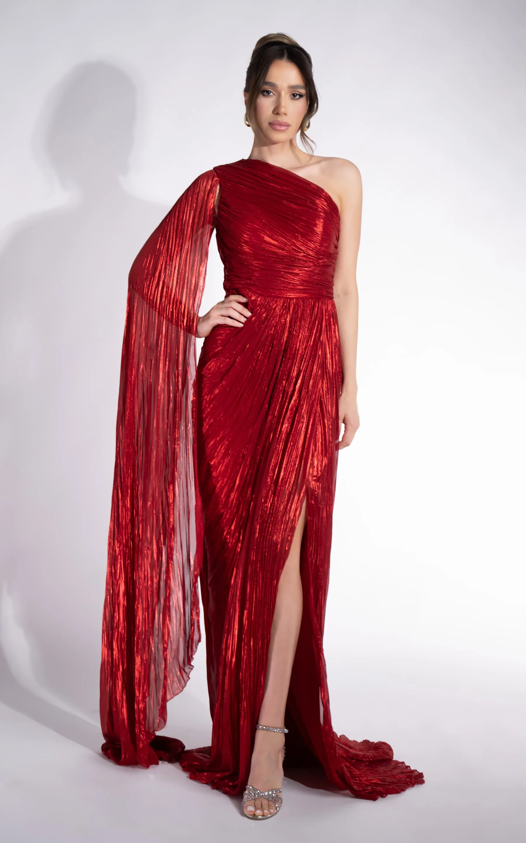 Rochie dama lunga rosie Nabuka Bogas sold by bogas product image thumbnail 3