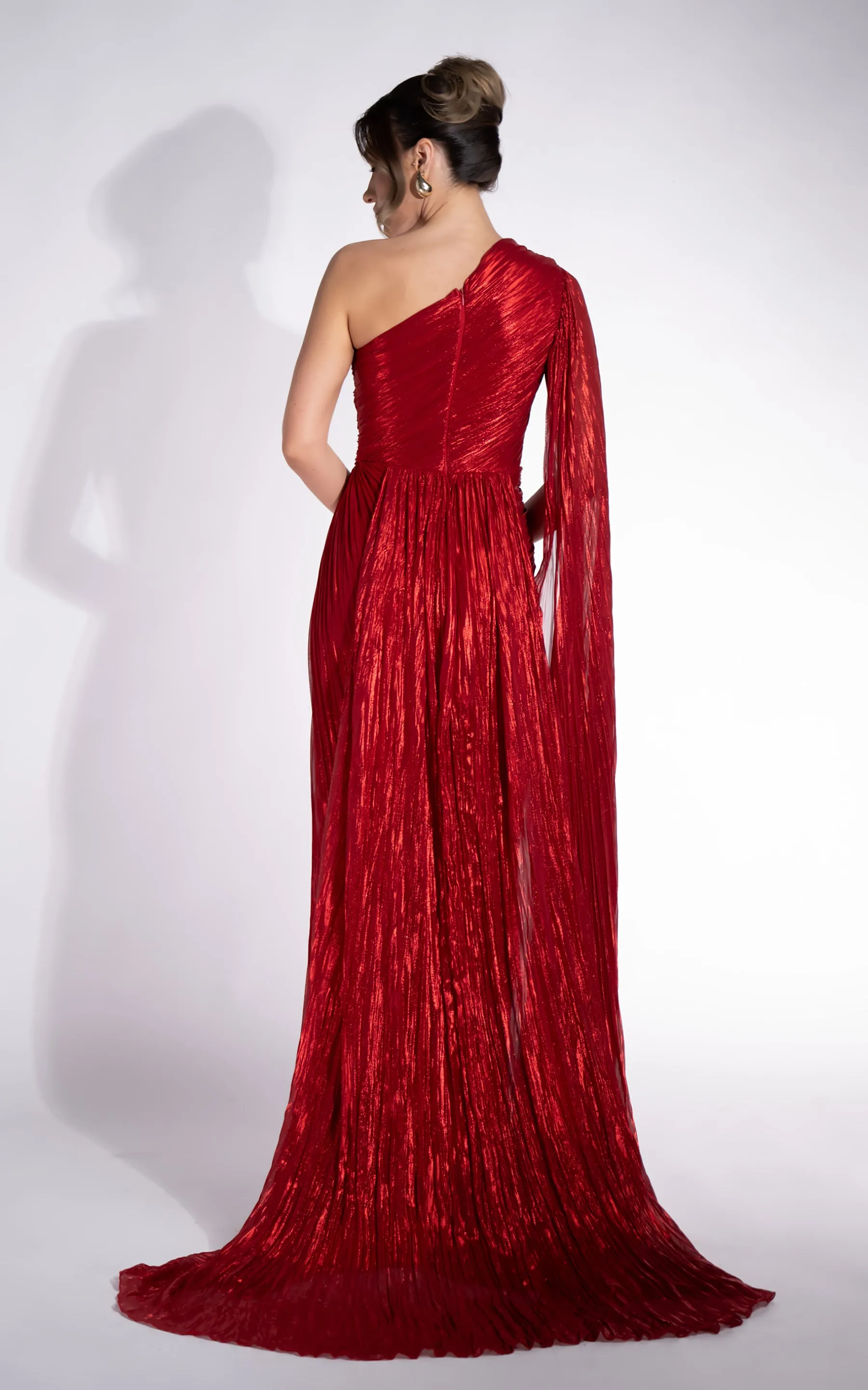 Rochie dama lunga rosie Nabuka Bogas sold by bogas product image thumbnail 2