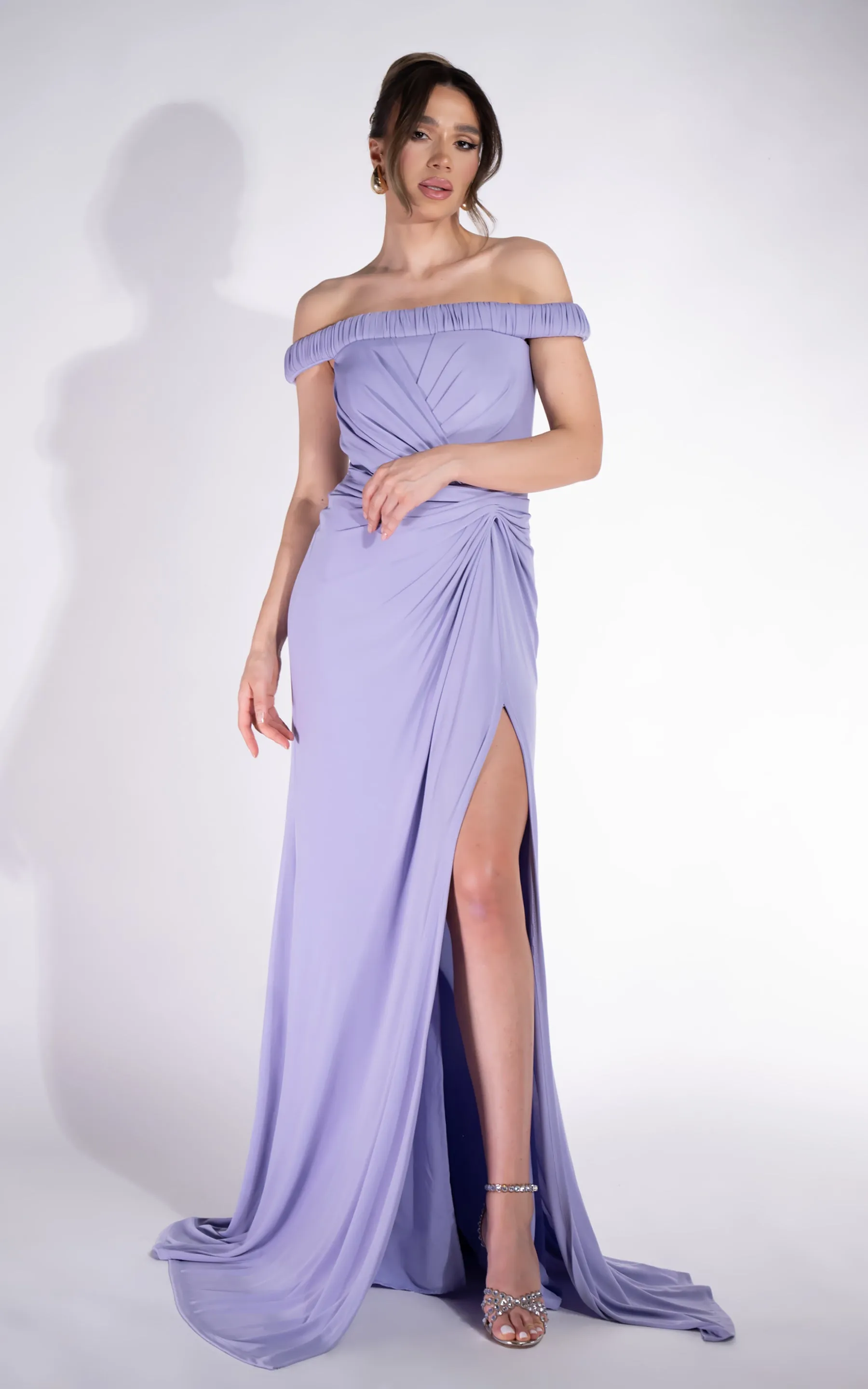 Rochie dama lunga lila Rehise Bogas sold by bogas product image thumbnail 5