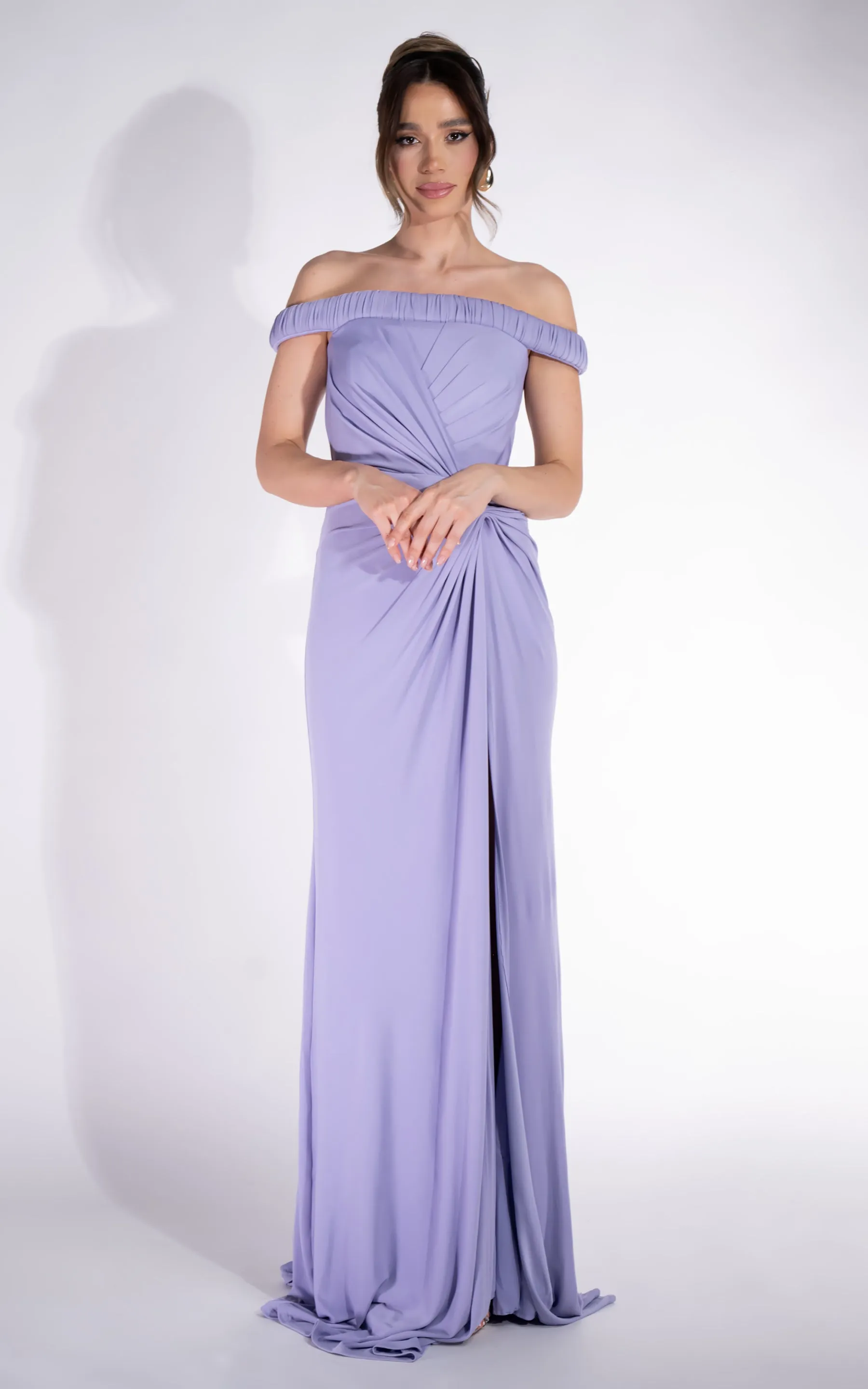 Rochie dama lunga lila Rehise Bogas sold by bogas