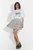 Fusta dama casual alba Francina Bogas sold by bogas