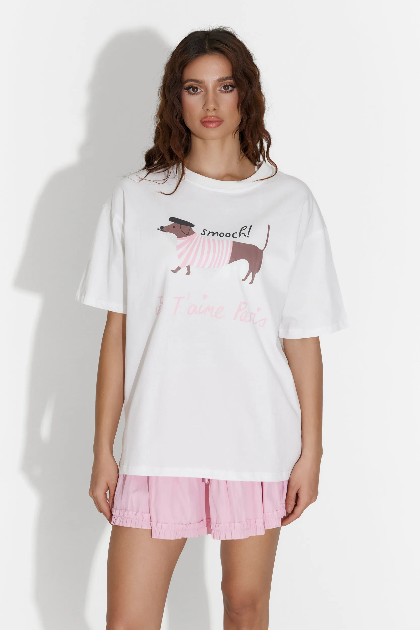 Tricou dama casual alb Yipo Bogas sold by bogas product image thumbnail 4