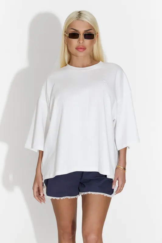 Tricou dama casual alb Philip Bogas sold by bogas