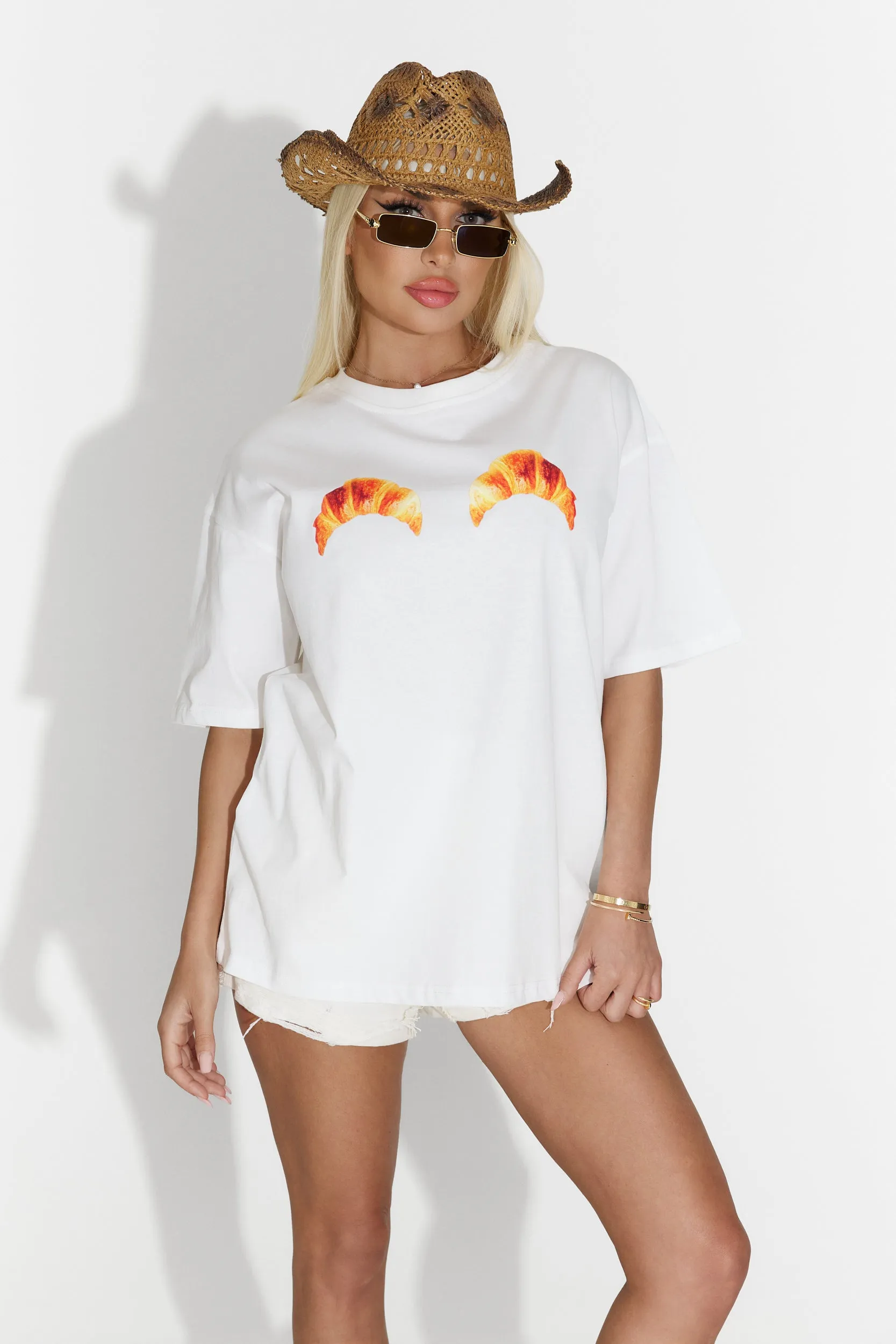 Tricou dama casual alb Jertei Bogas sold by bogas product image thumbnail 3