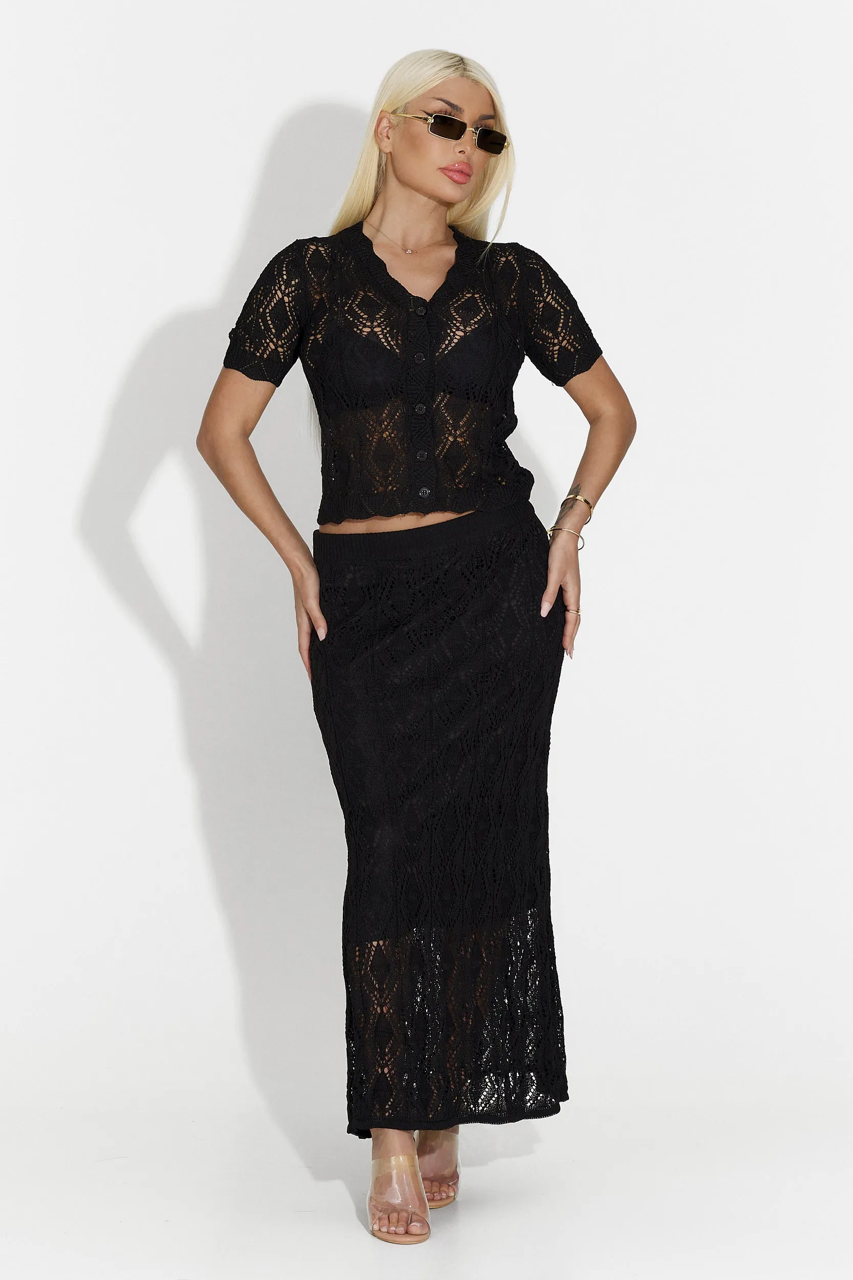 Compleu cu fusta negru Soga Bogas sold by bogas product image thumbnail 4