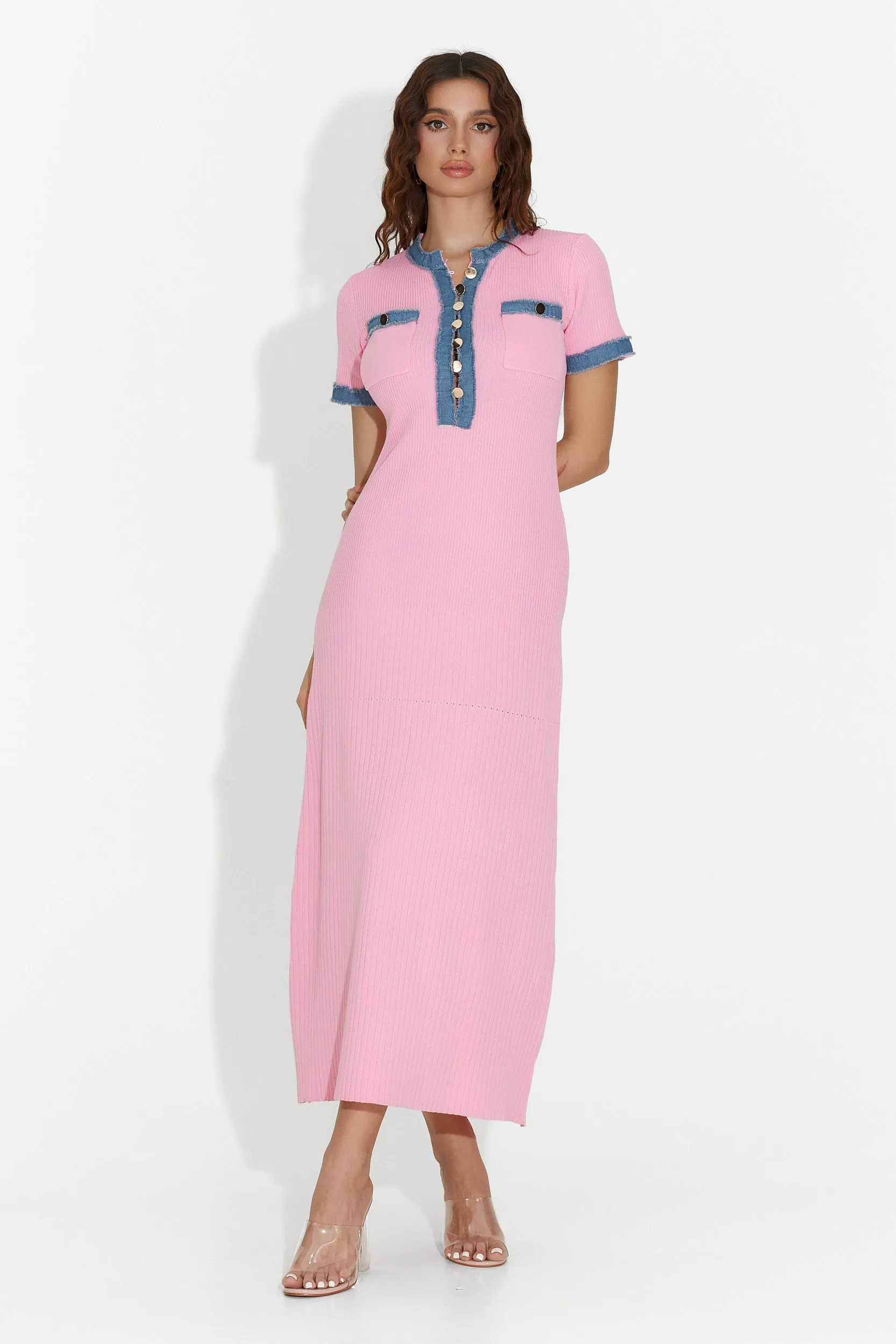 Rochie dama medie roz Twizle Bogas sold by bogas product image thumbnail 4