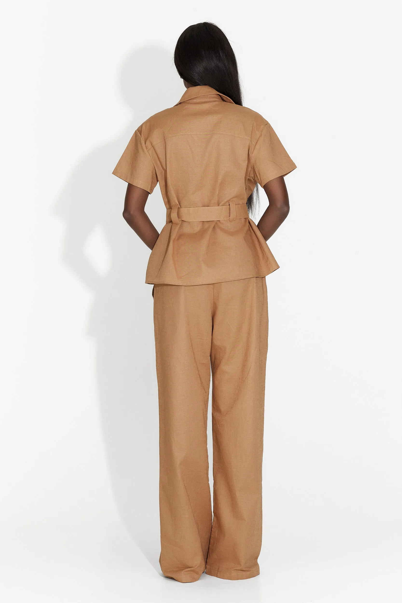 Compleu cu pantaloni maro Fuisa Bogas sold by bogas product image thumbnail 2