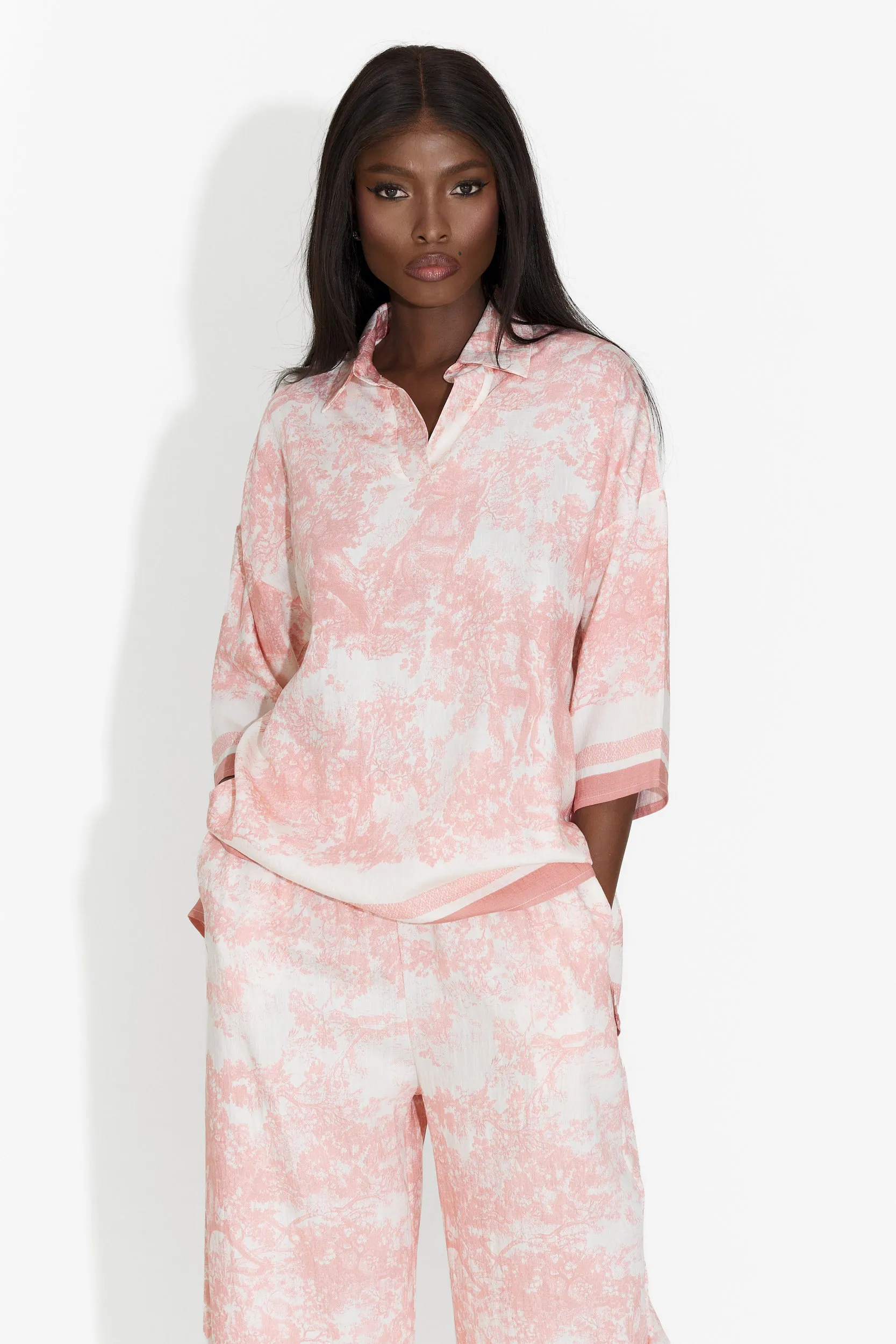 Compleu cu pantaloni roz Sedas Bogas sold by bogas product image thumbnail 3