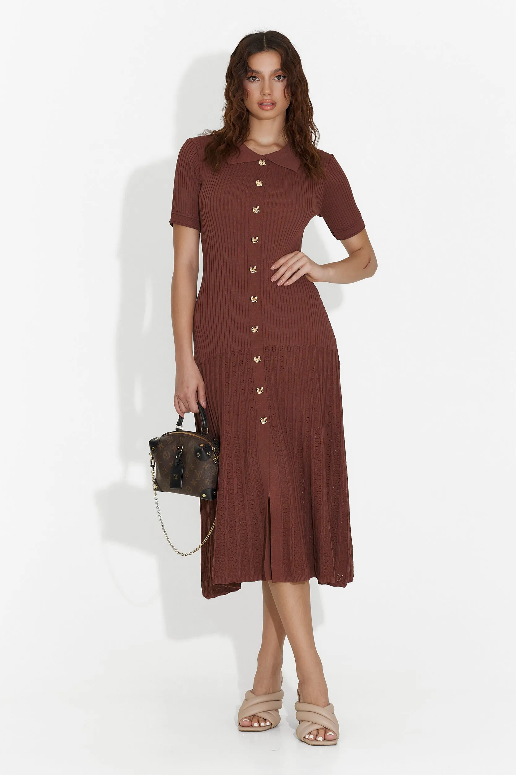 Rochie dama medie maro Kimty Bogas sold by bogas product image thumbnail 4