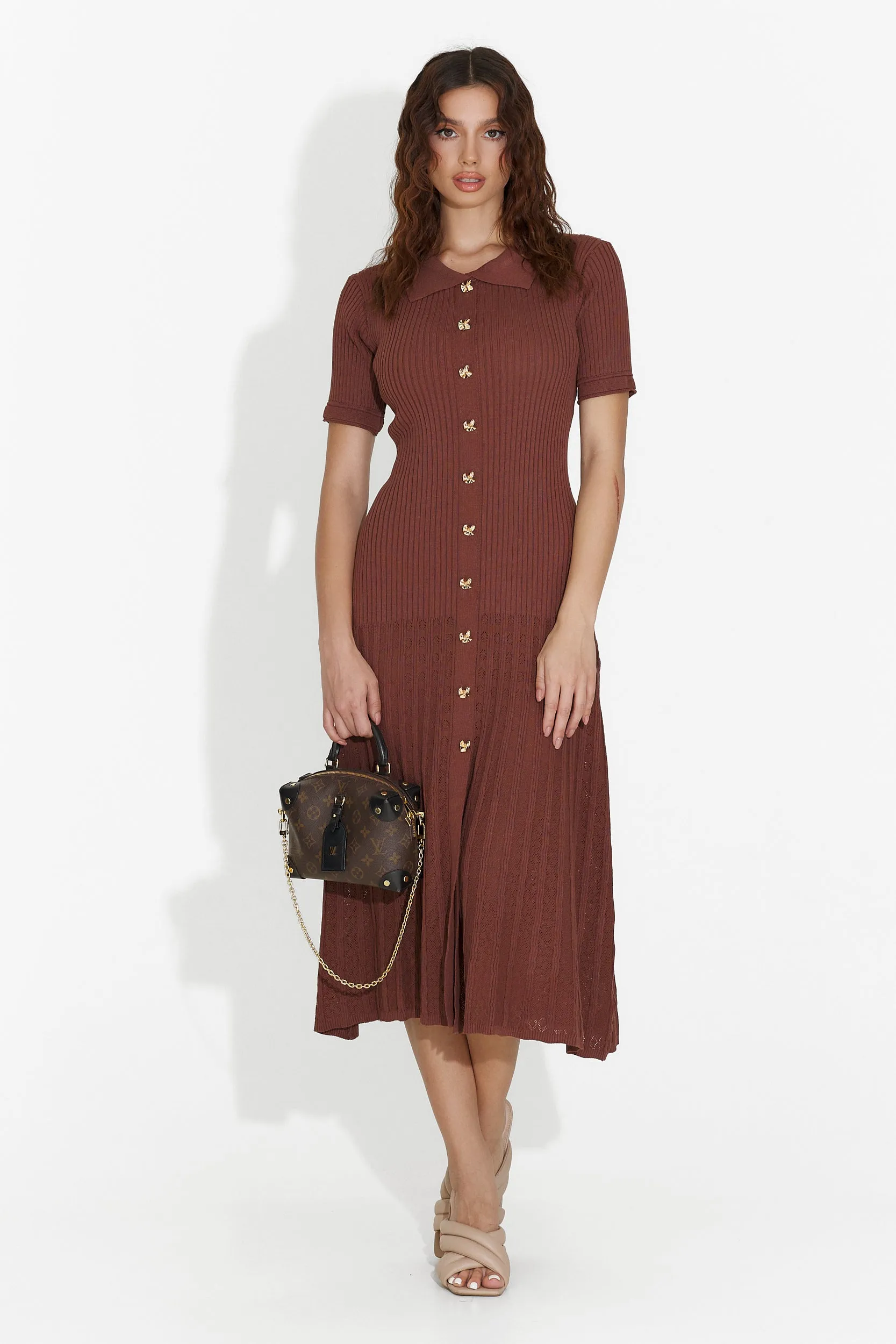 Rochie dama medie maro Kimty Bogas sold by bogas product image thumbnail 5