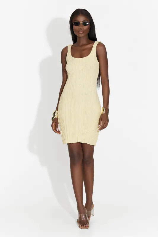 Rochie dama scurta galbena Splosh Bogas sold by bogas