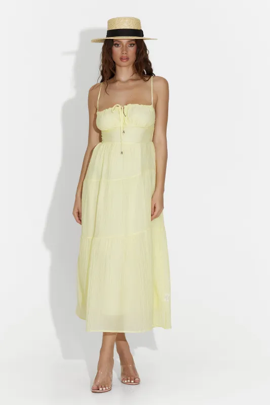 Rochie dama medie galbena Faster Bogas sold by bogas