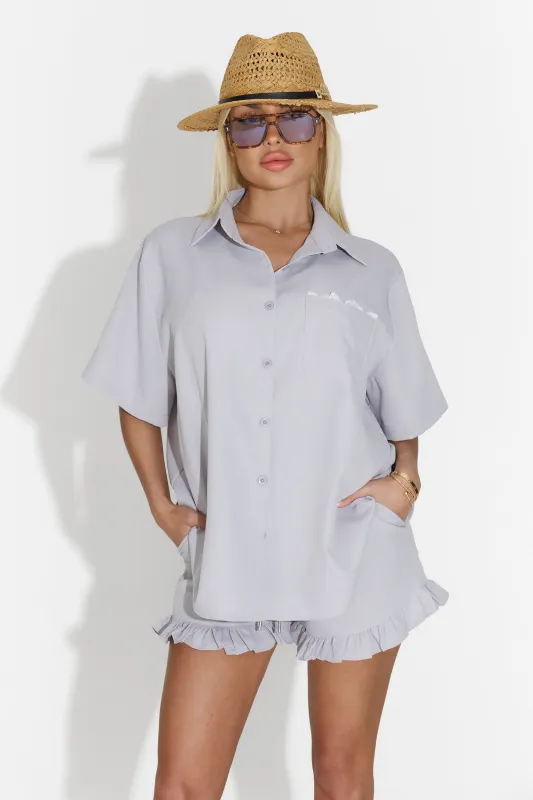 Compleu cu pantaloni gri Irerda Bogas sold by bogas