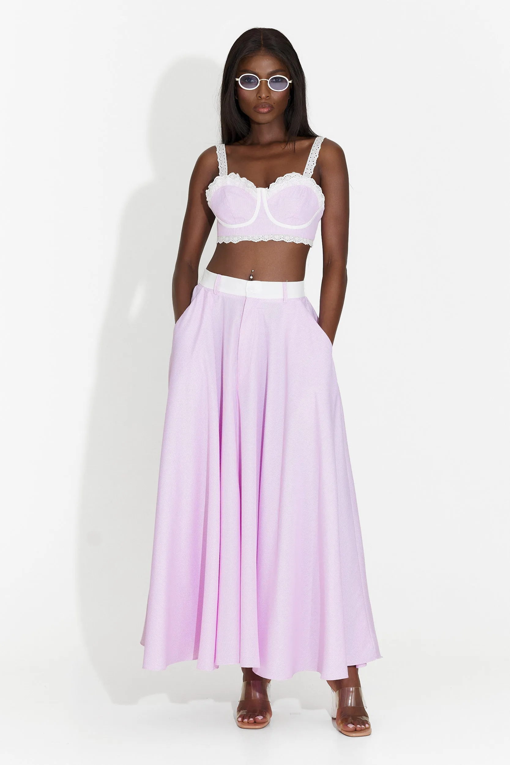 Compleu cu fusta lila Cloudis Bogas sold by bogas product image thumbnail 5