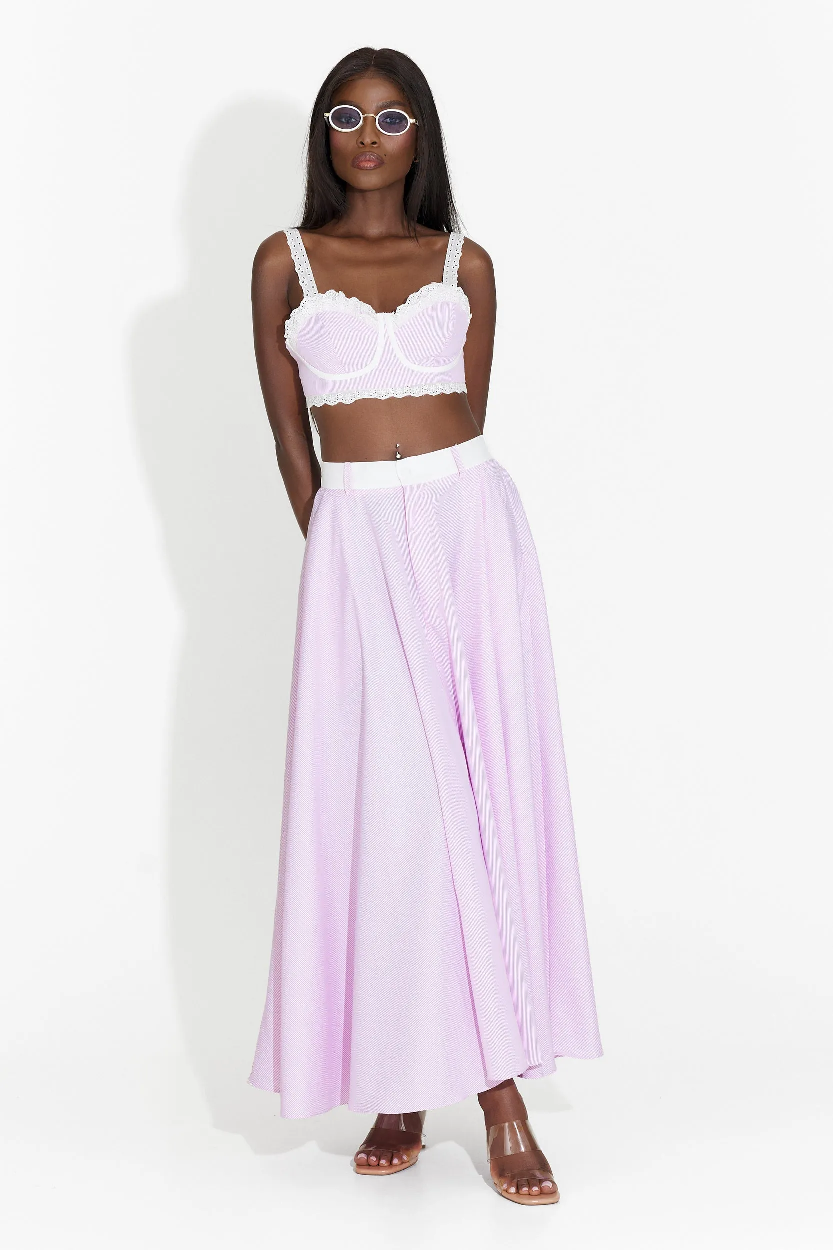 Compleu cu fusta lila Cloudis Bogas sold by bogas product image thumbnail 4