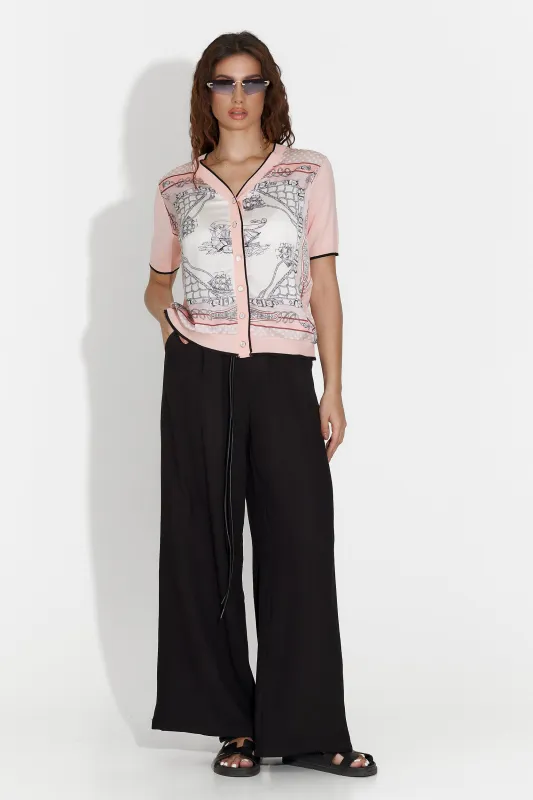 Pantaloni dama casual negru Mason Bogas sold by bogas
