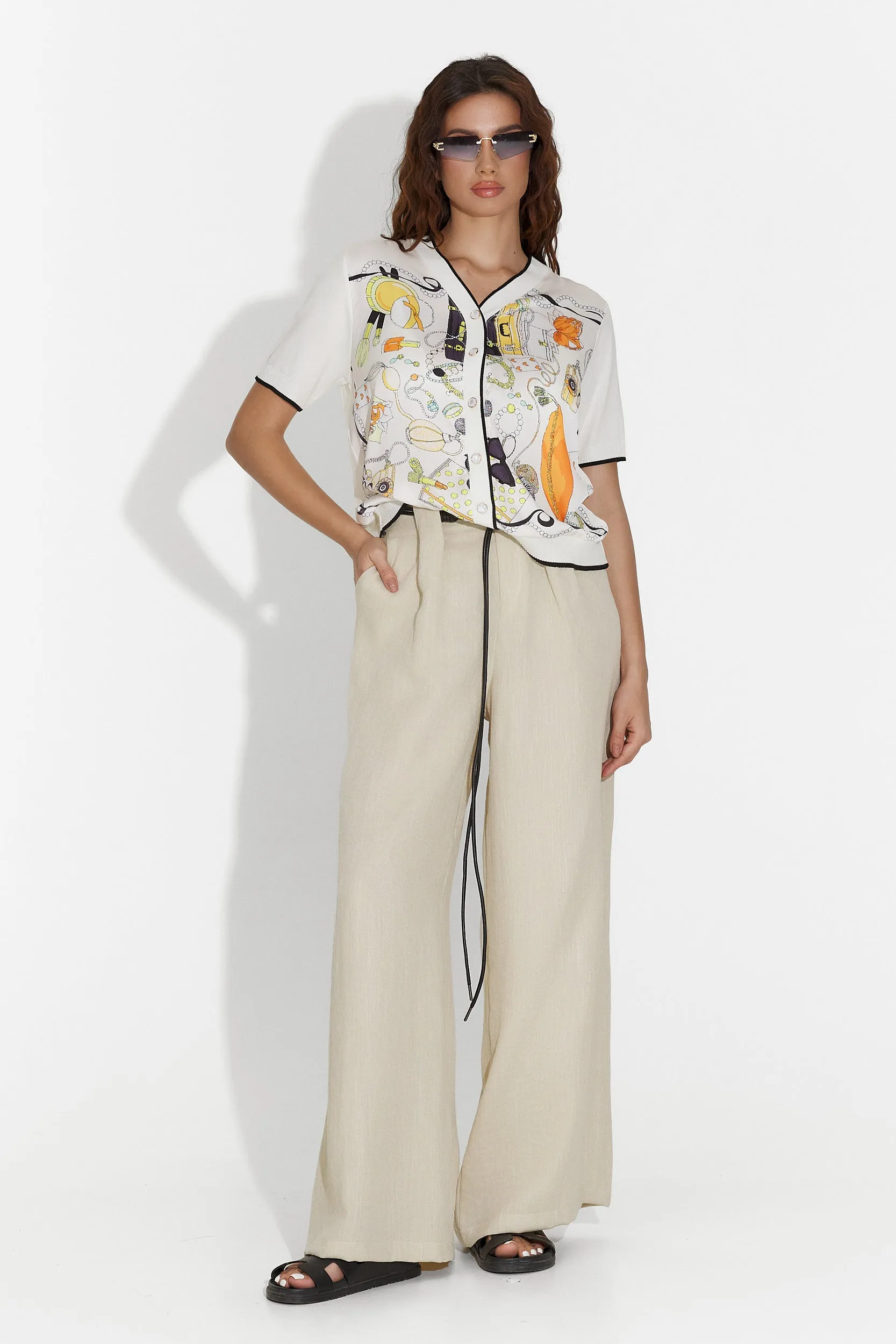 Pantaloni dama casual bej Mason Bogas sold by bogas product image thumbnail 5