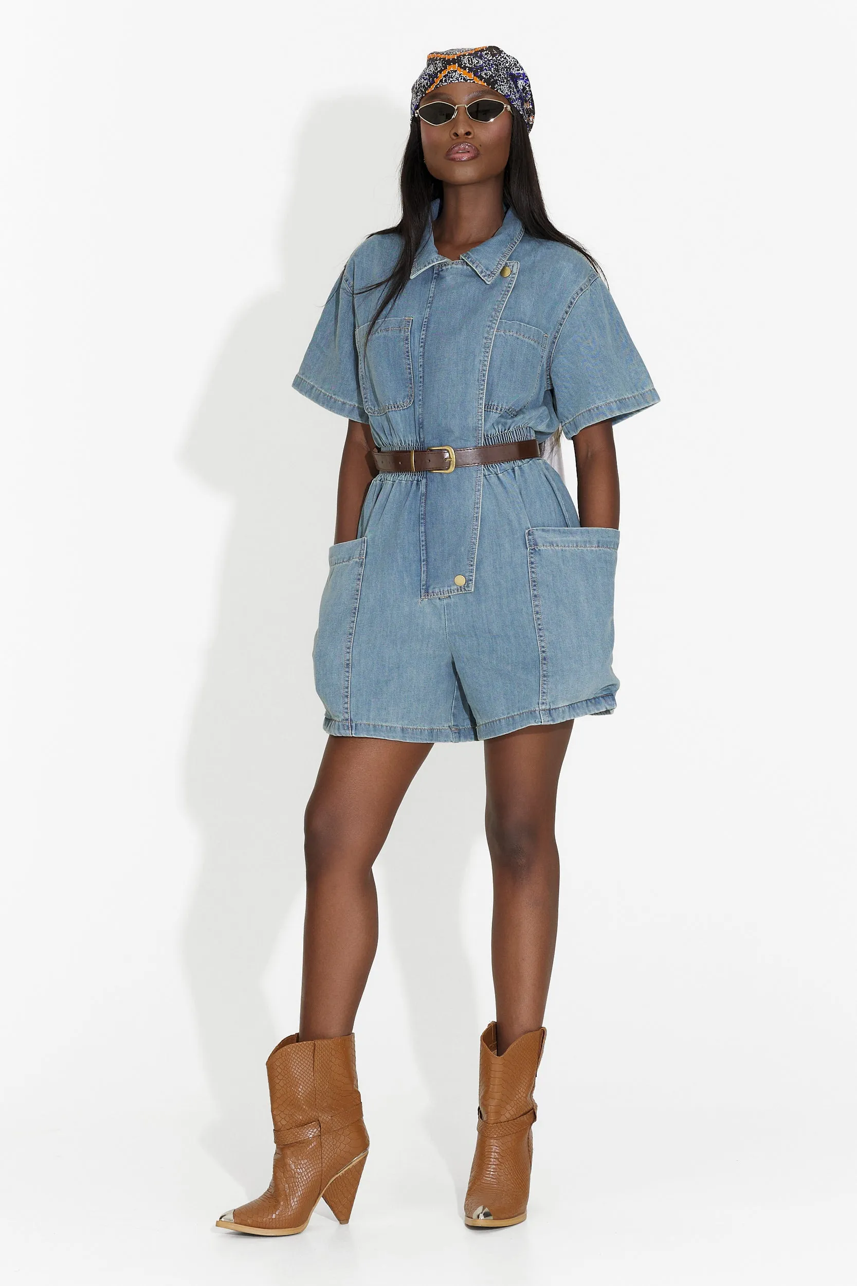 Salopeta dama casual bleu Scalet Bogas sold by bogas product image thumbnail 4