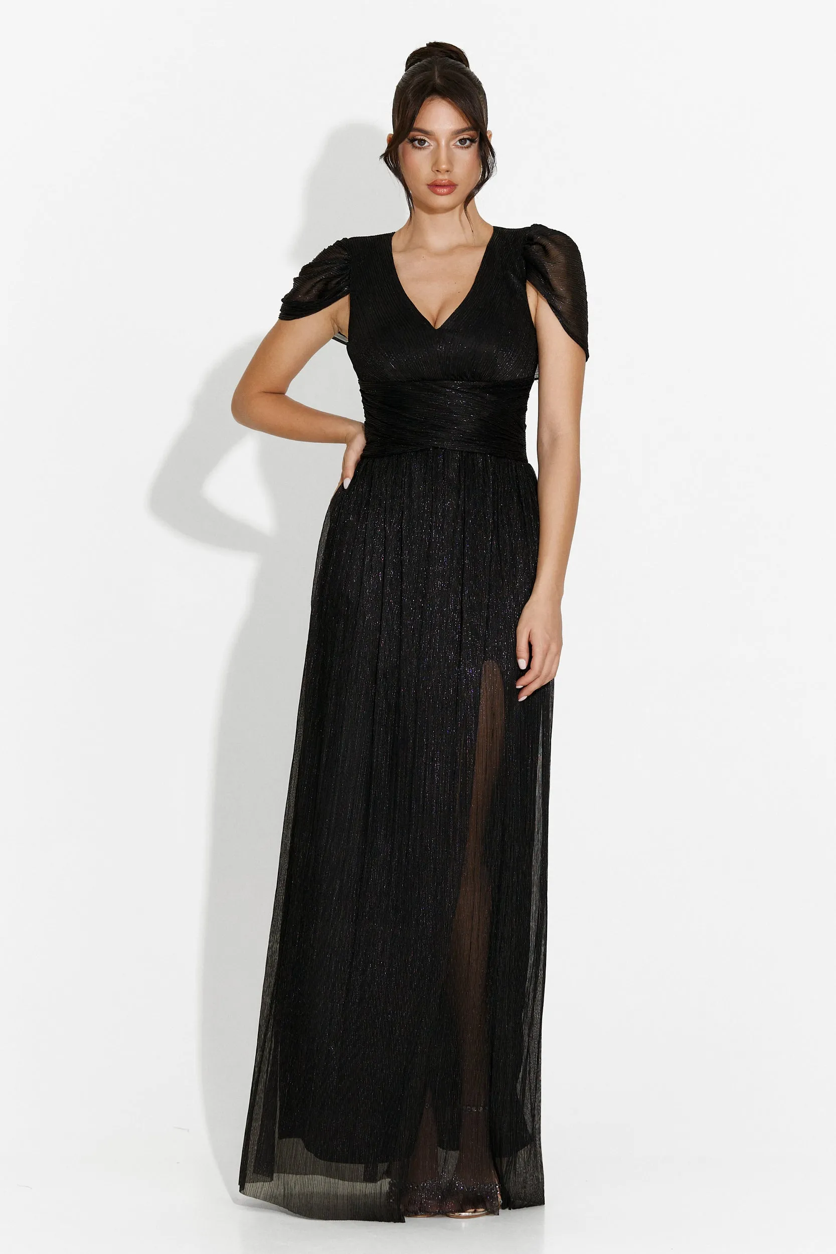 Rochie dama lunga neagra Kidy Bogas sold by bogas product image thumbnail 4