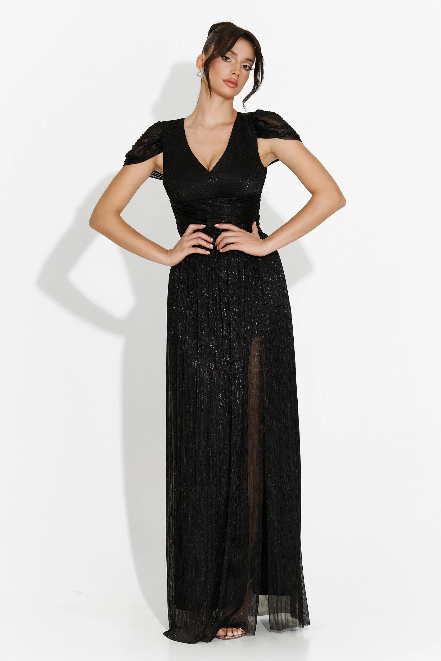 Rochie dama lunga neagra Kidy Bogas sold by bogas product image thumbnail 3