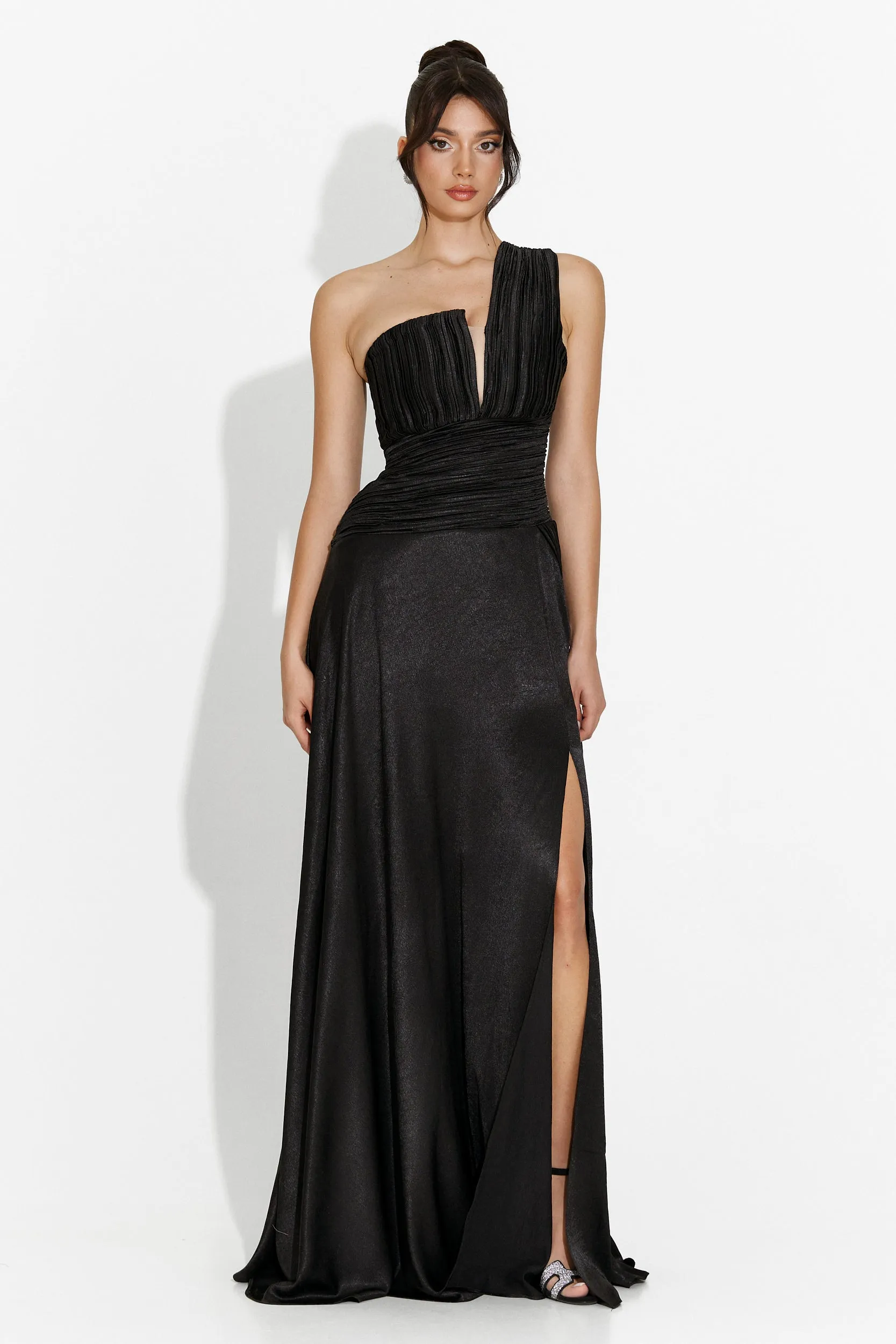 Rochie dama lunga neagra Kamilya Bogas sold by bogas product image thumbnail 4