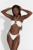 Costum de baie 3 piese alb Idole Bogas sold by bogas