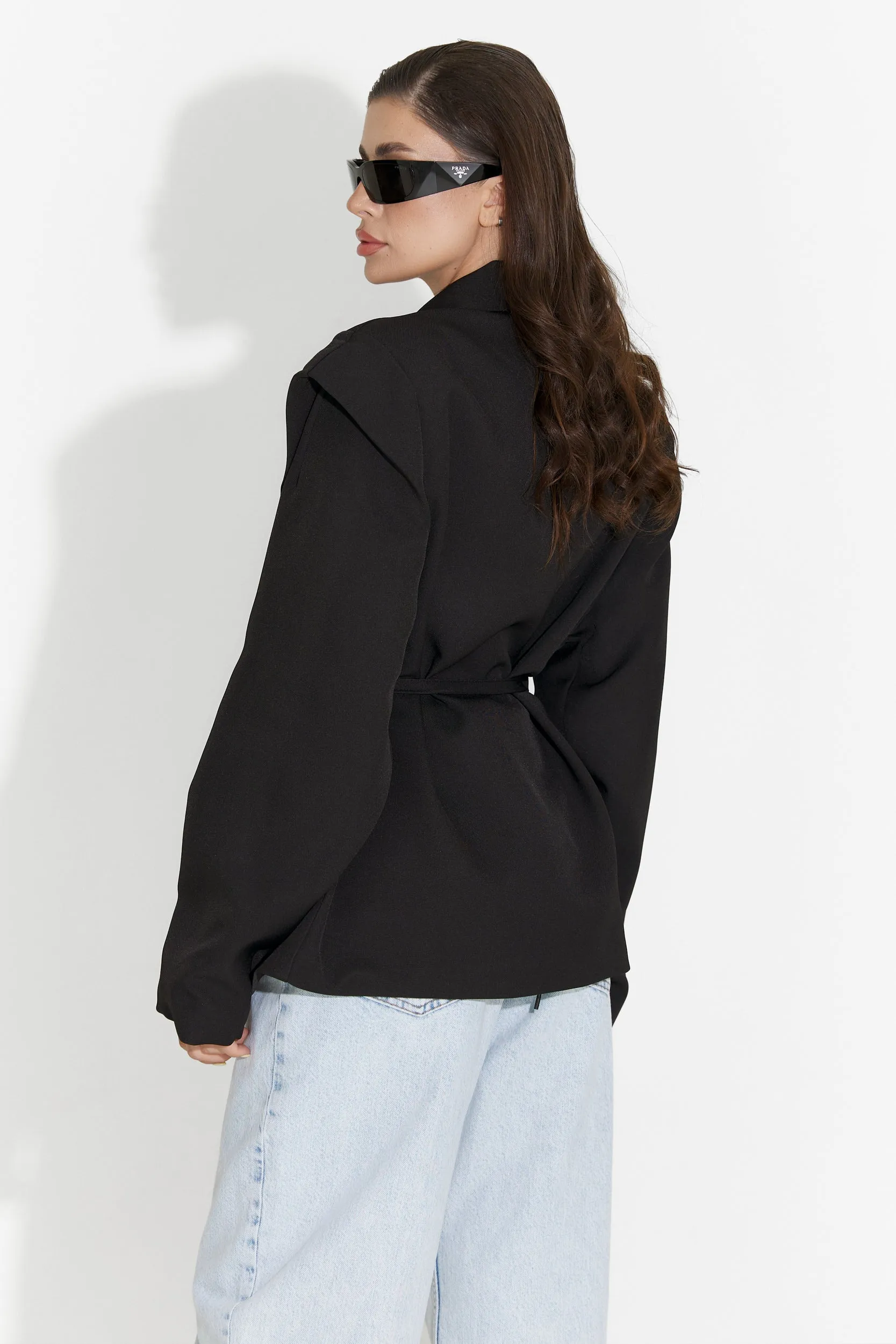 Sacou dama elegant negru Ariah Bogas sold by bogas product image thumbnail 5