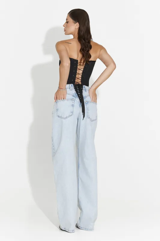 Blugi dama casual bleu Locura Bogas sold by bogas