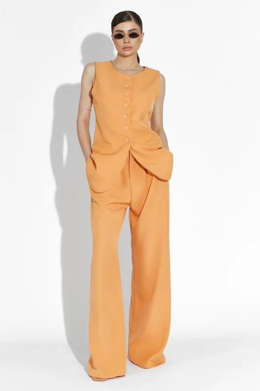 [Resigilat] Compleu cu pantaloni lungi portocaliu Pepers Bogas sold by bogas