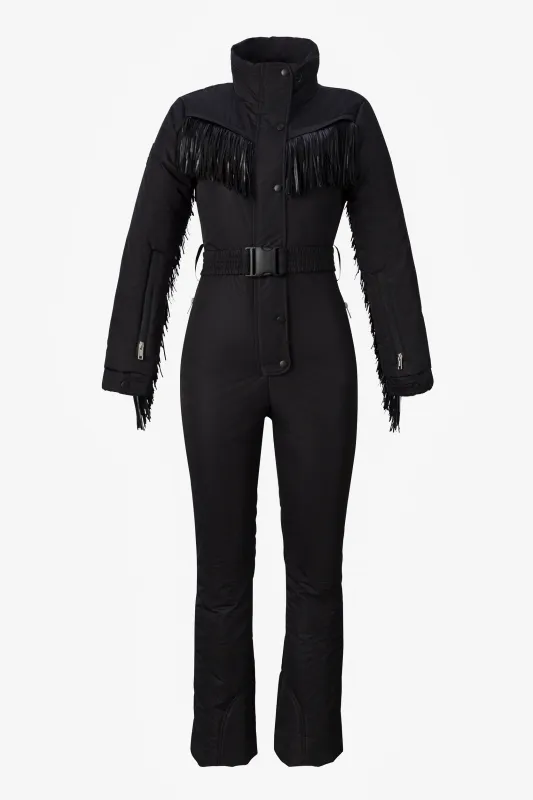 [Resigilat] Salopeta ski casual neagra Ritanya Bogas sold by bogas