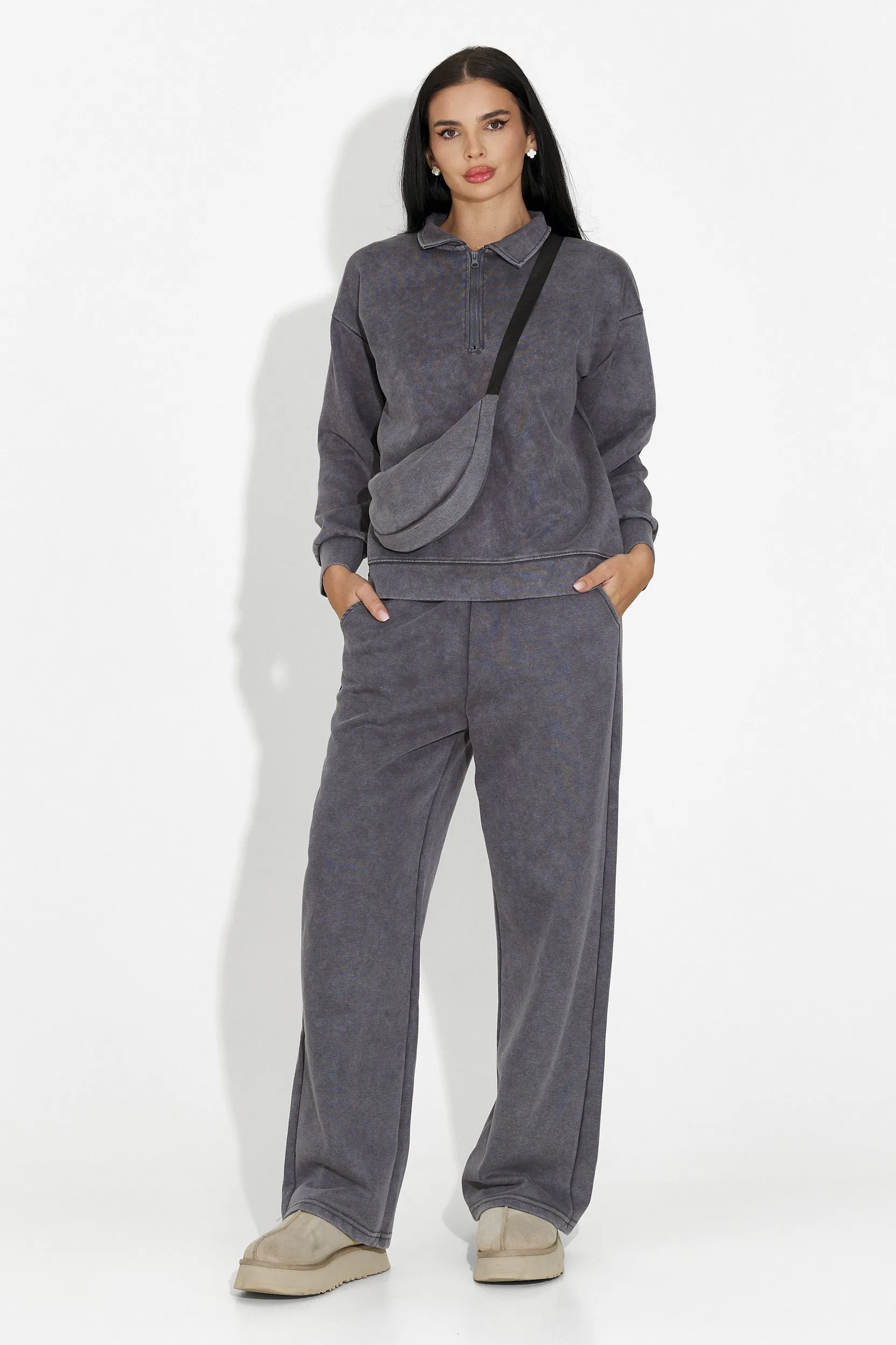 Trening dama casual gri Dionea Bogas sold by bogas product image thumbnail 2