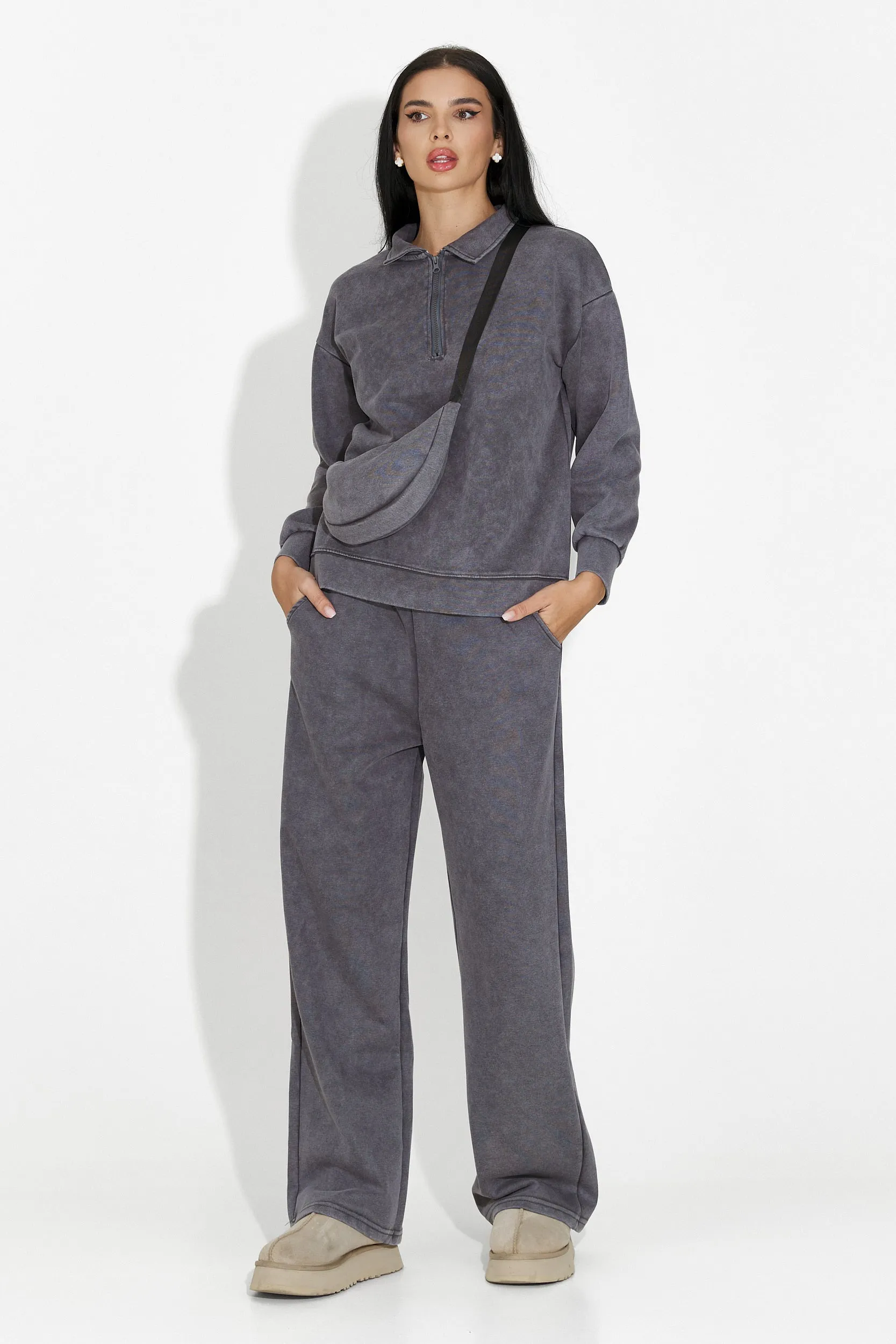 Trening dama casual gri Dionea Bogas sold by bogas product image thumbnail 5