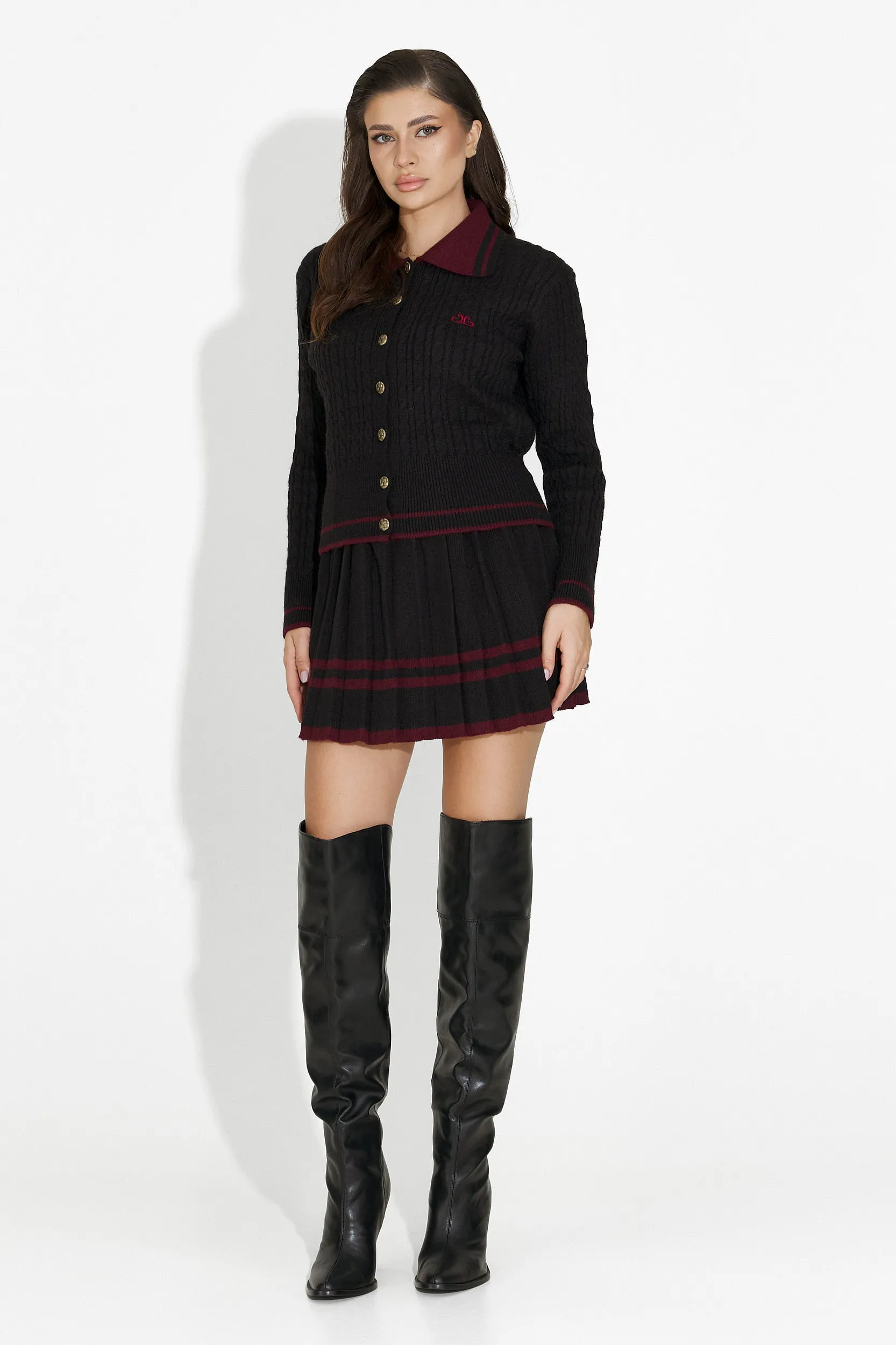 Compleu cu fusta negru Kendia Bogas sold by bogas product image thumbnail 3