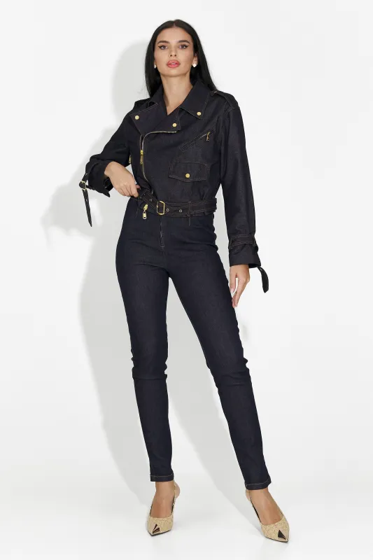 Blugi dama casual bleumarin Sirina Bogas sold by bogas