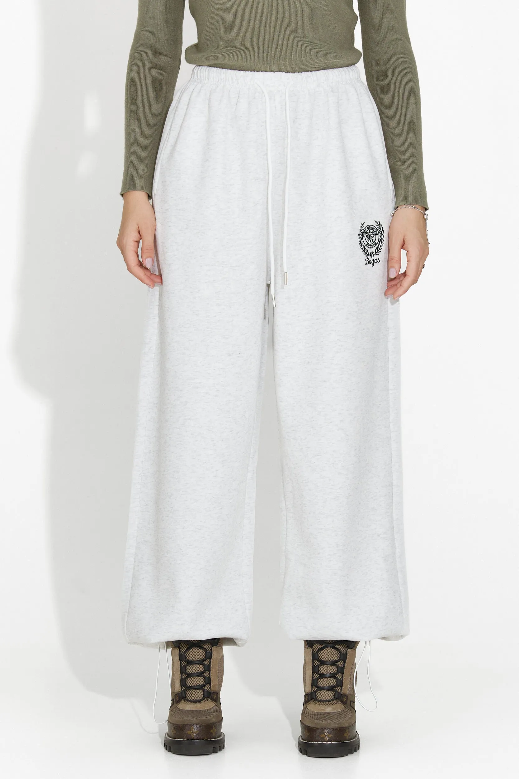 Pantaloni dama casual gri Novirene Bogas sold by bogas product image thumbnail 3