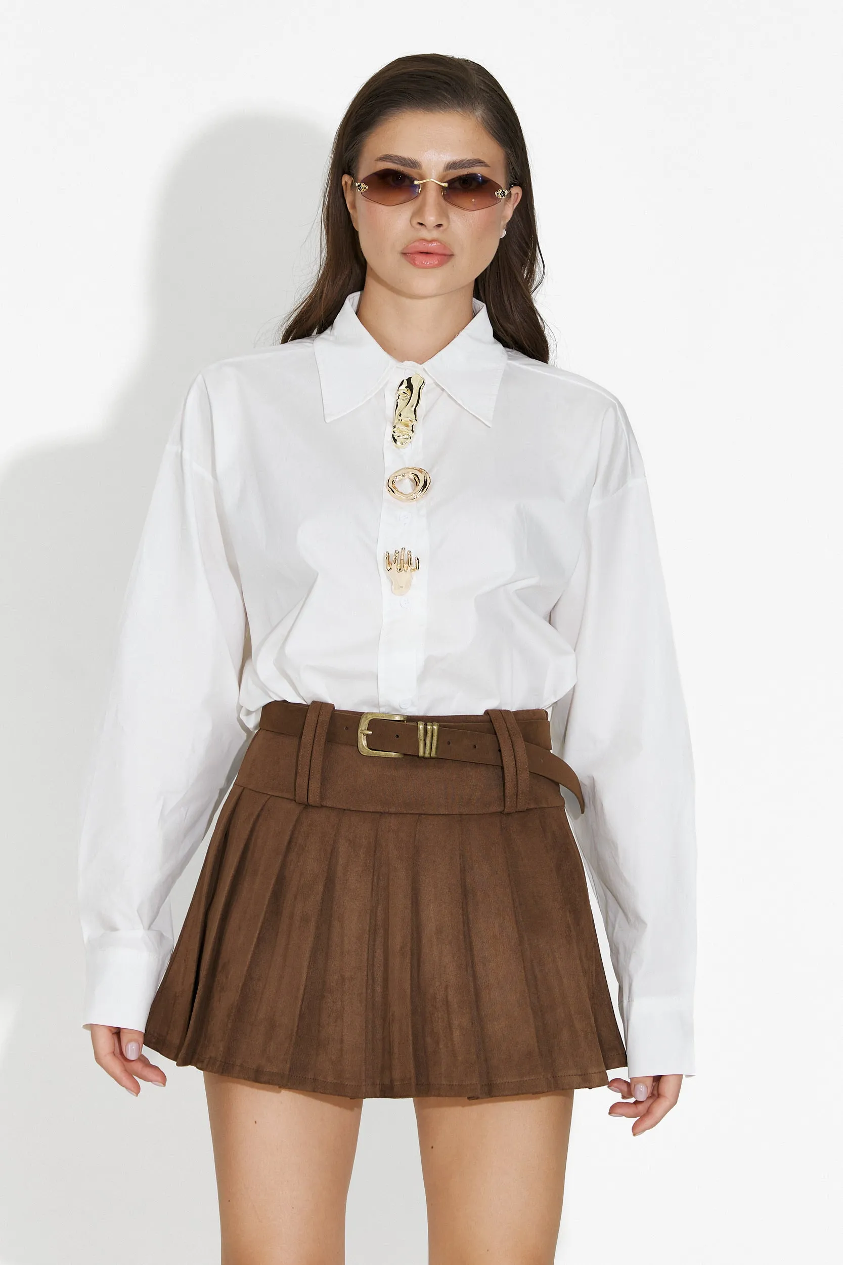 Fusta dama casual maro Mavira Bogas sold by bogas product image thumbnail 4