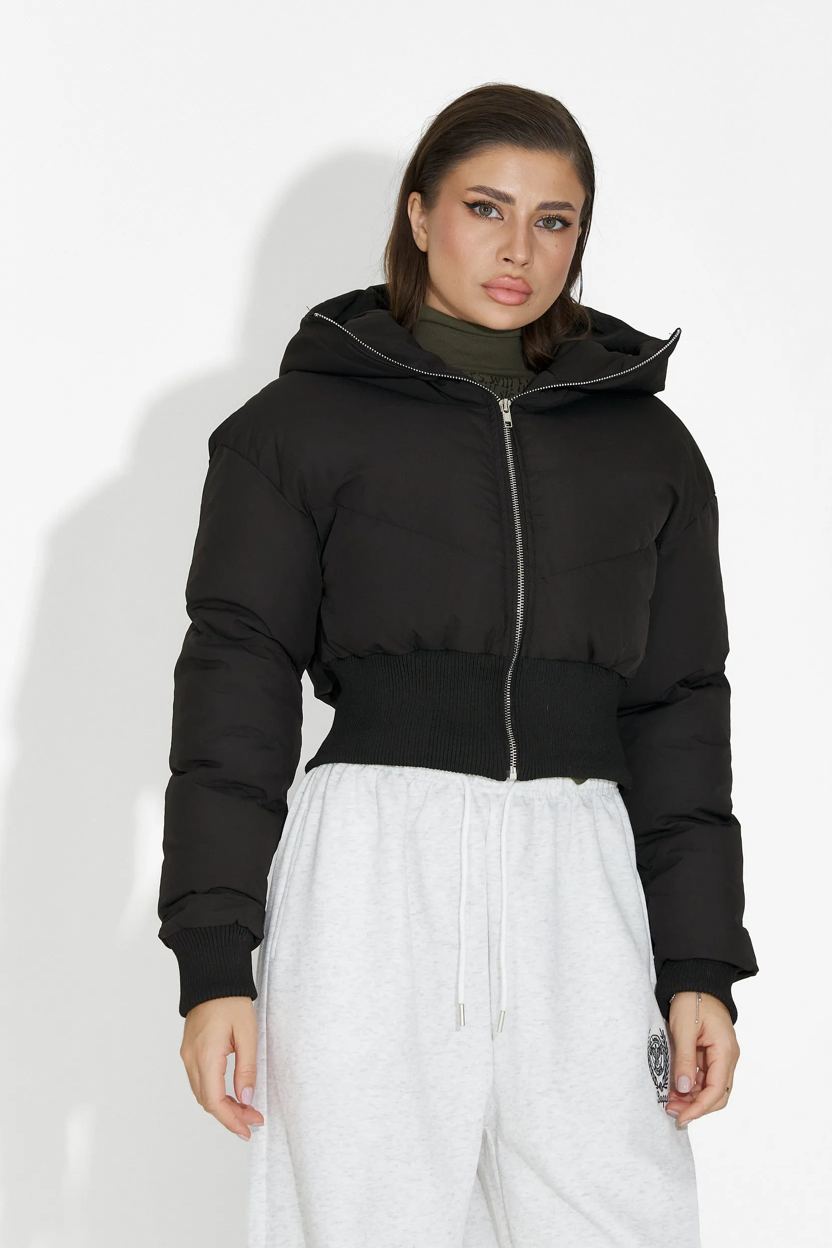 Geaca dama casual neagra Lumaya Bogas sold by bogas product image thumbnail 2