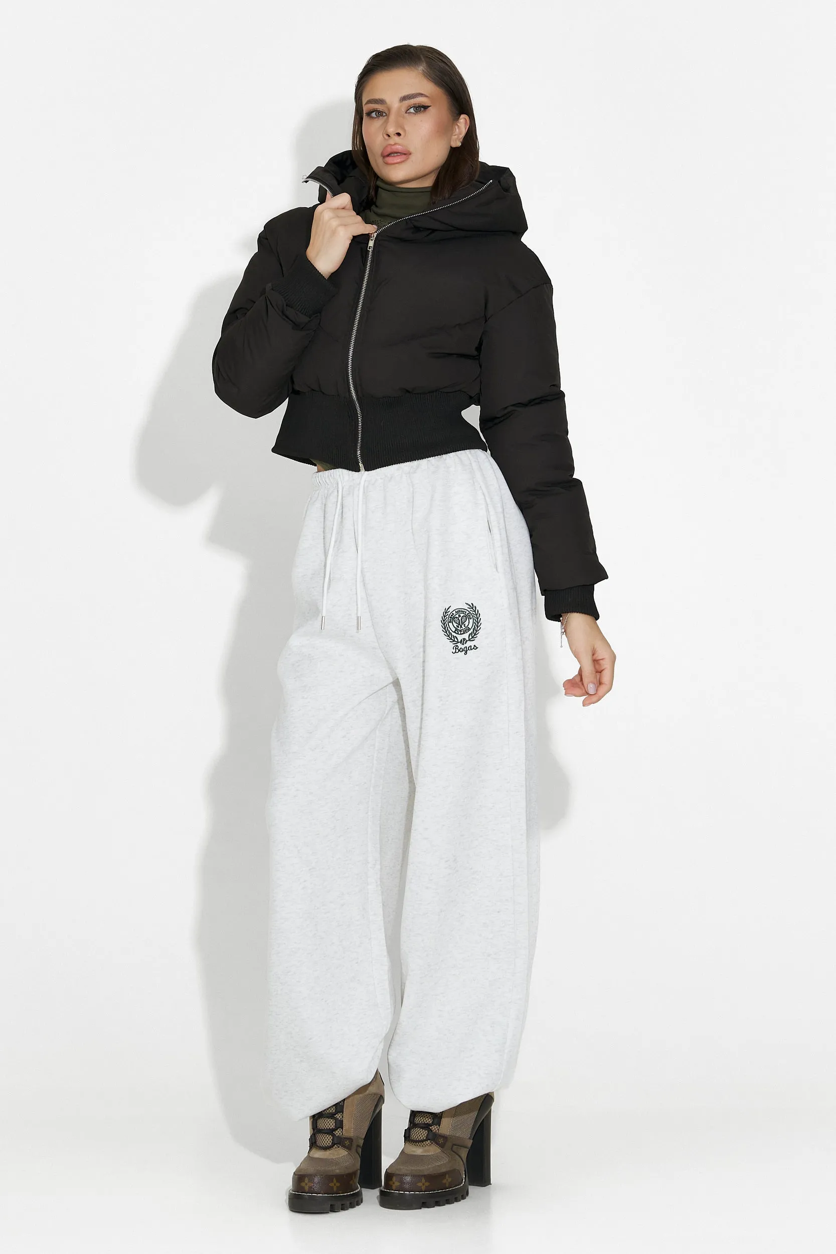 Geaca dama casual neagra Lumaya Bogas sold by bogas product image thumbnail 4